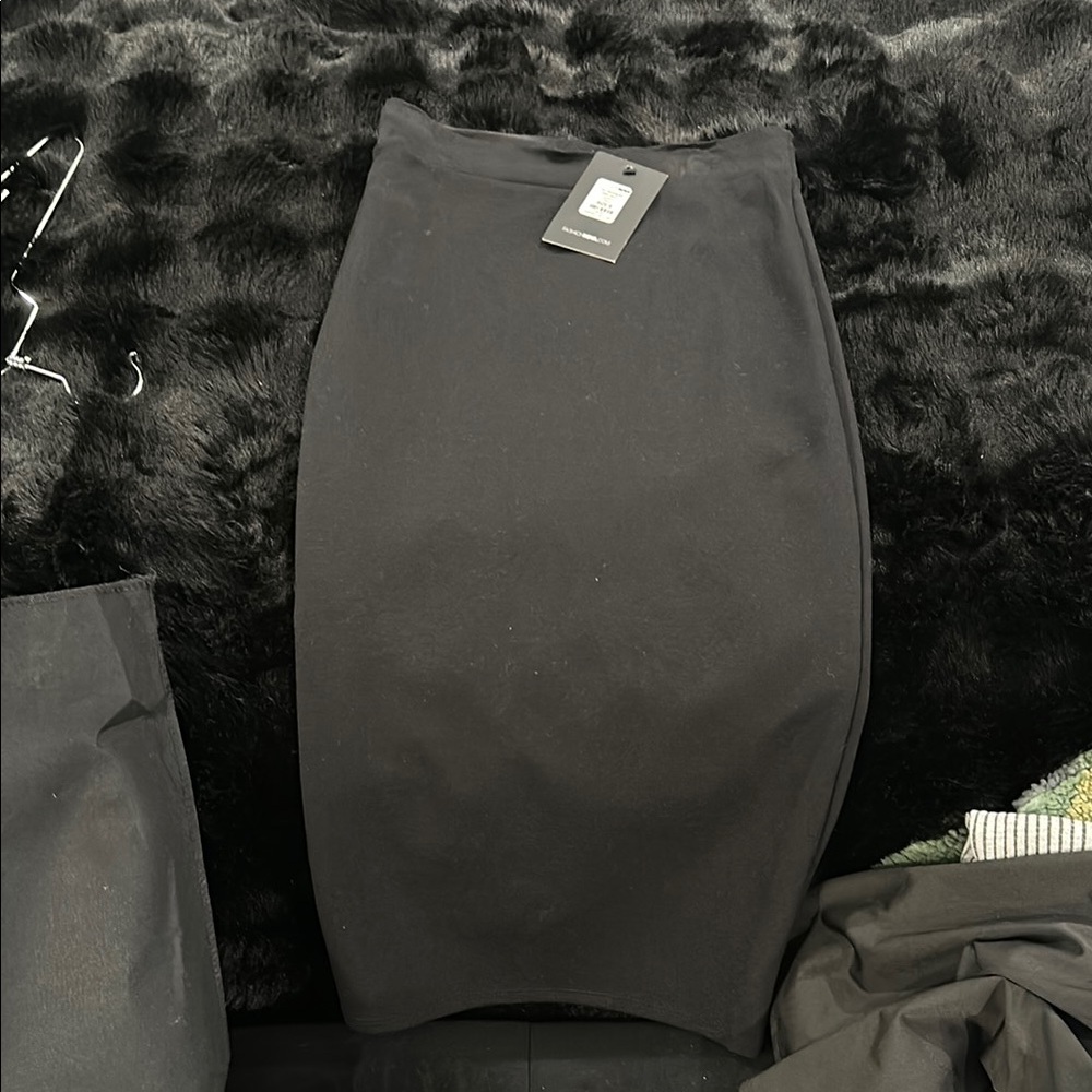 Zara Black Pencil Skirt